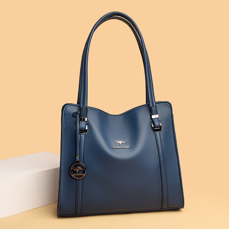 Bolsa de Ombro Feminina de Couro Legítimo