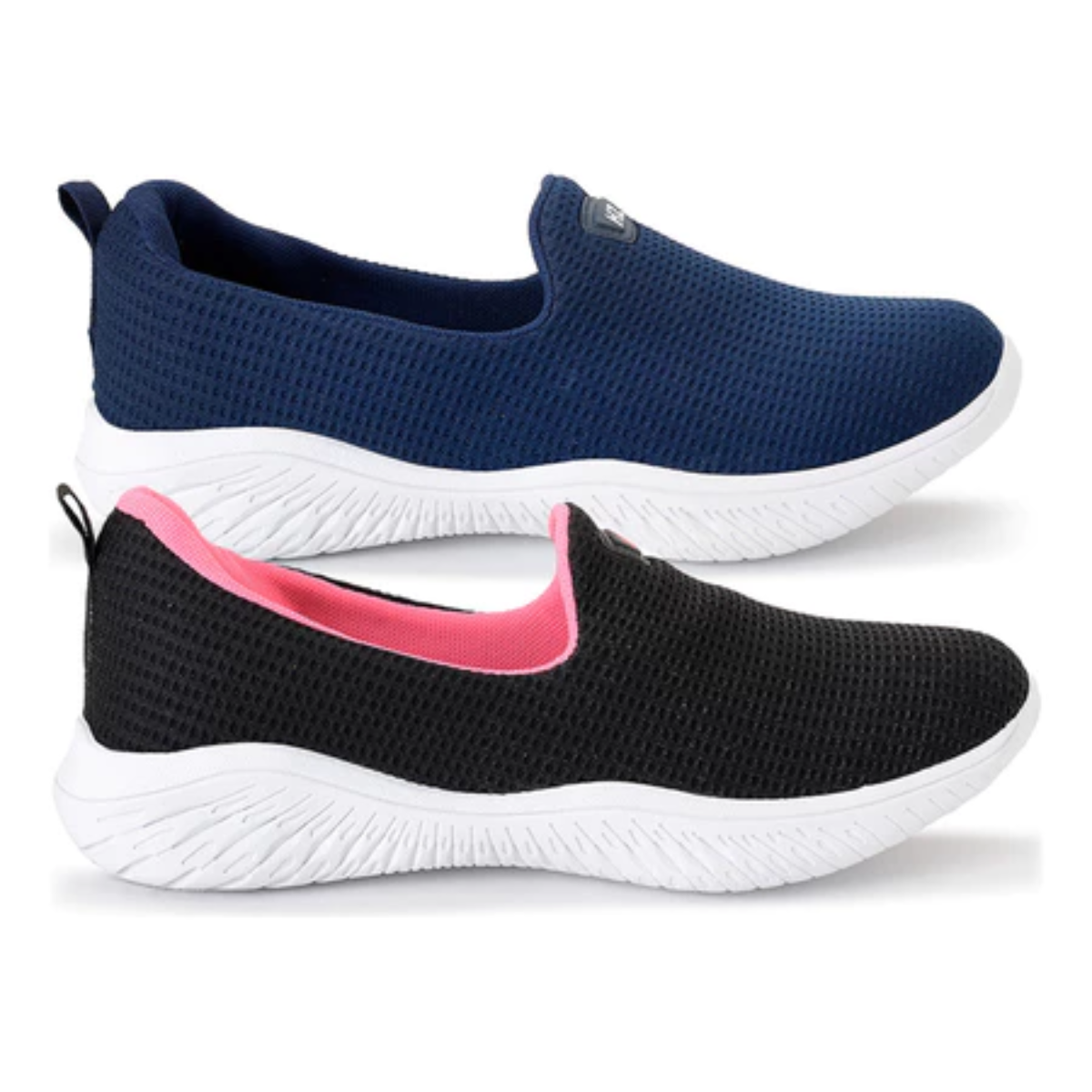 Kit 2 Tênis Ortopédico Feminino Para Caminhada Ultra Conforto