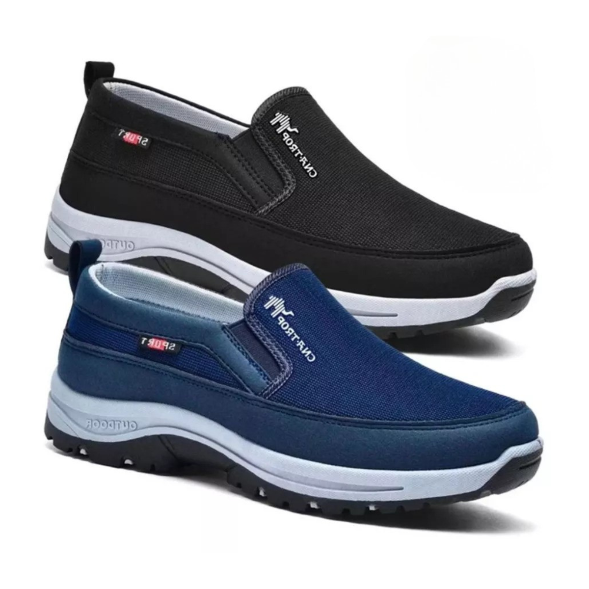 Kit 2 Tênis Ortopédico Masculino Ultra Confortável