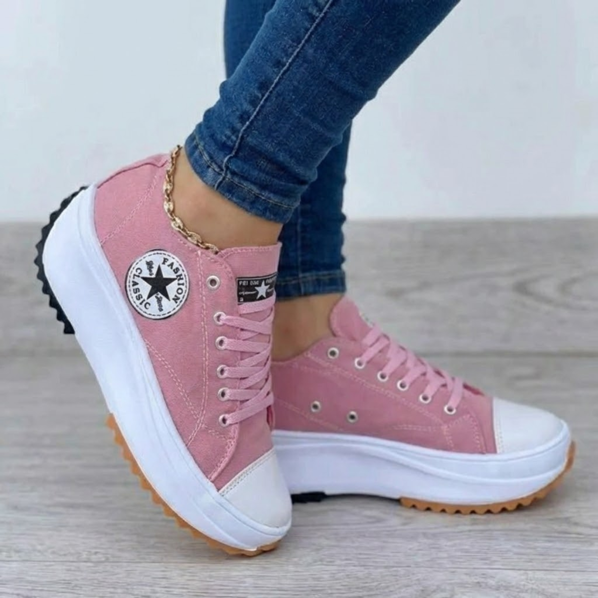 Tênis Ortopédico Feminino Plataforma Ultra Conforto