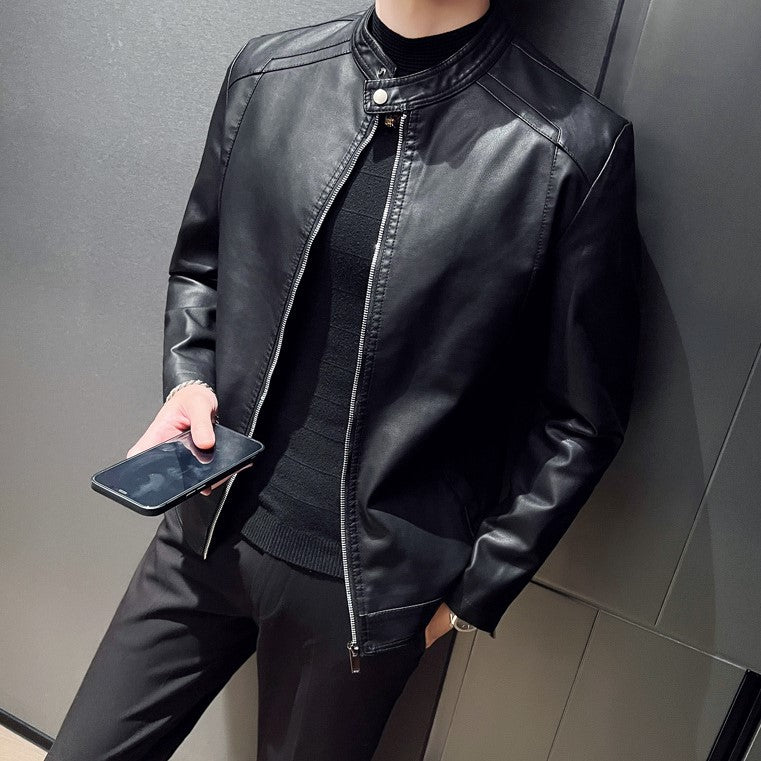 Jaqueta de Couro Masculina Maverick