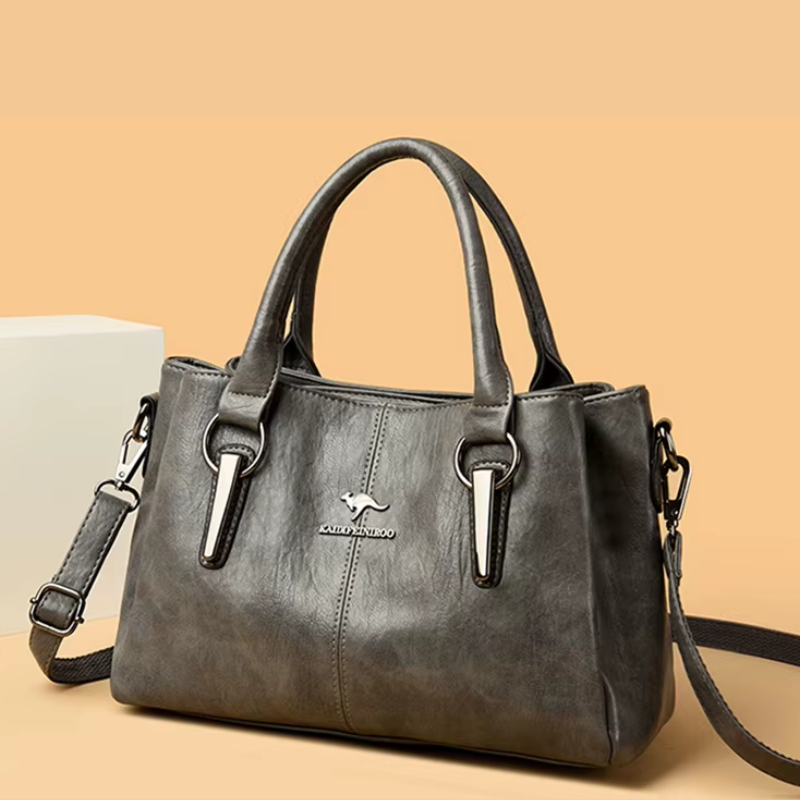 Bolsa de Ombro Feminina de Couro Legítimo