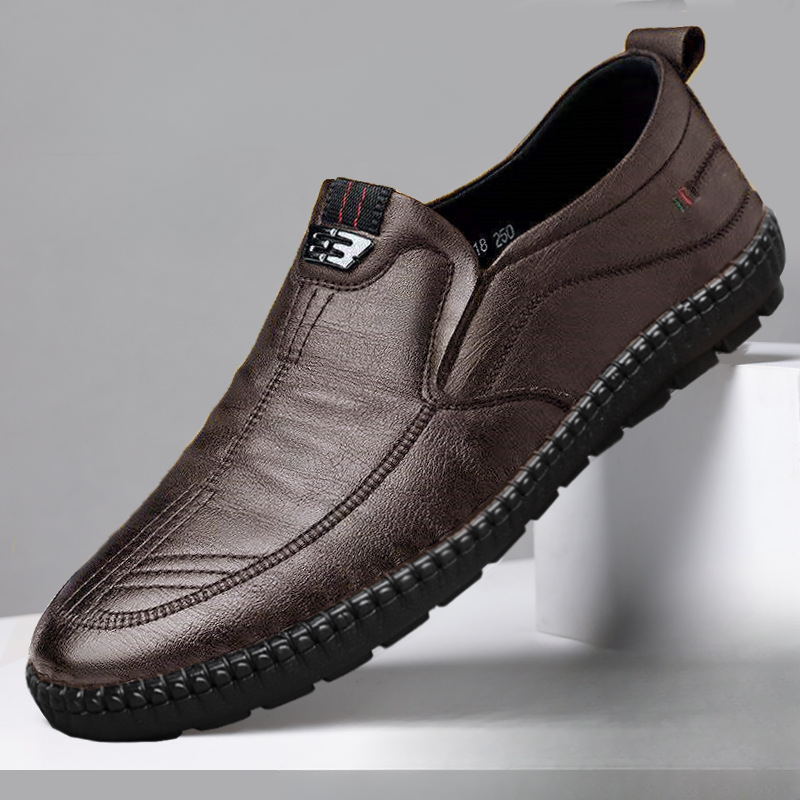 Sapatênis Masculino de Couro Confortável