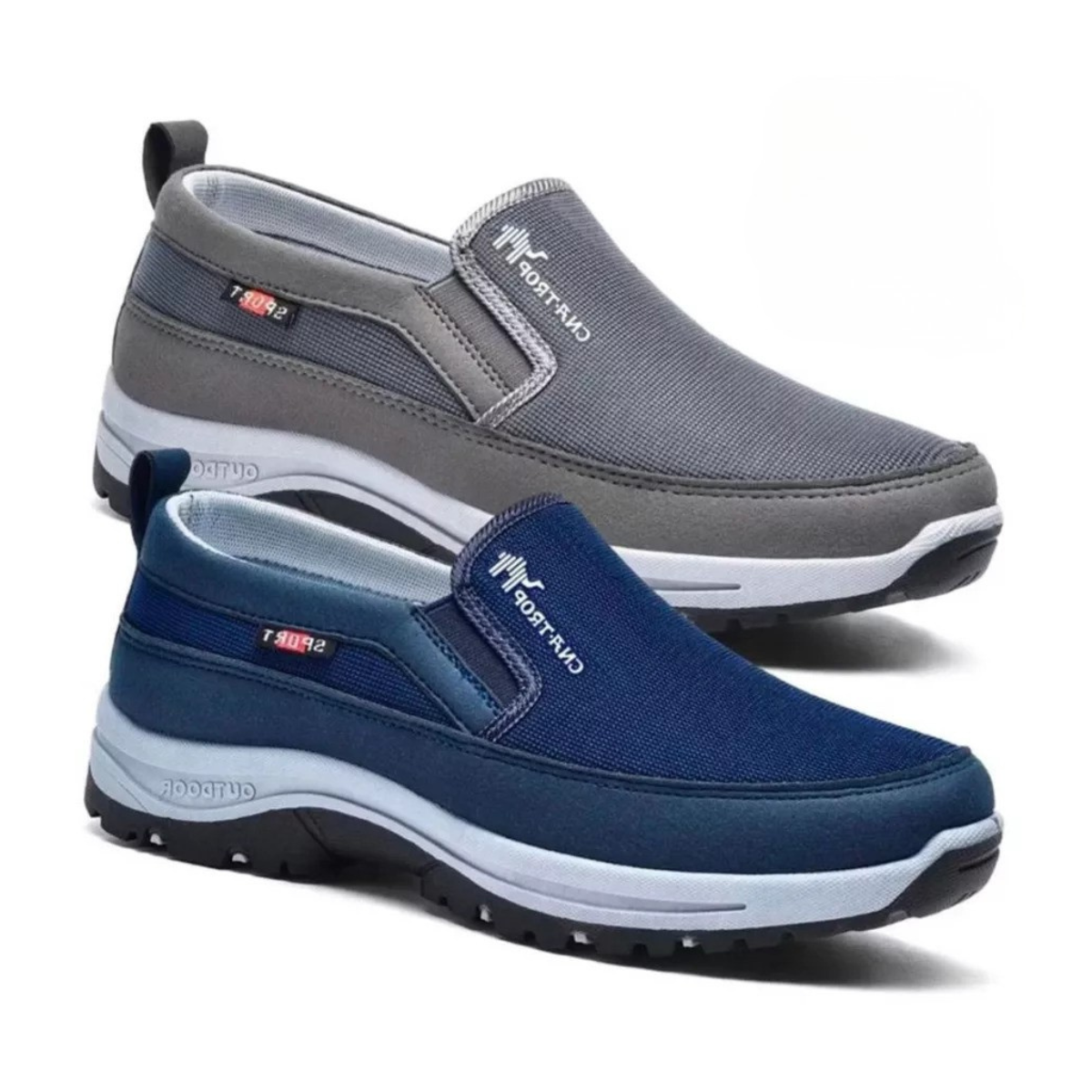 Kit 2 Tênis Ortopédico Masculino Ultra Confortável