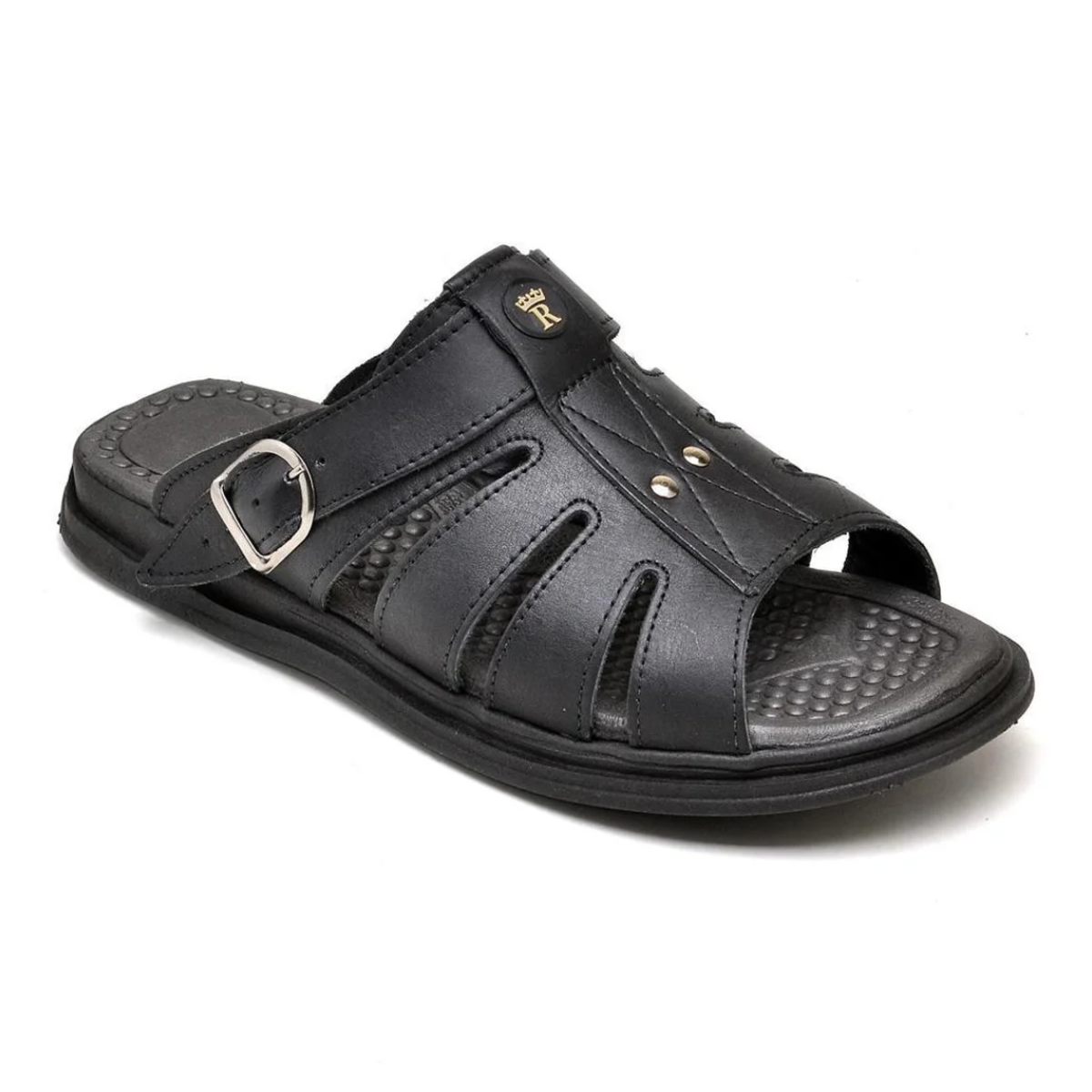 Sandália Masculina de Couro Confortável