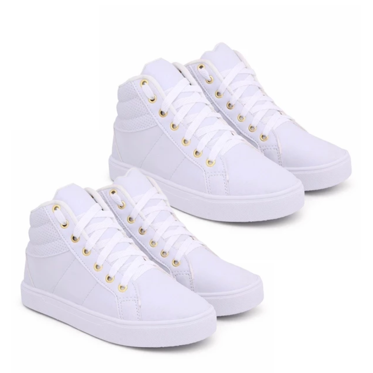 Kit 2 Tênis Botinha Ortopédico Feminino Ultra Conforto