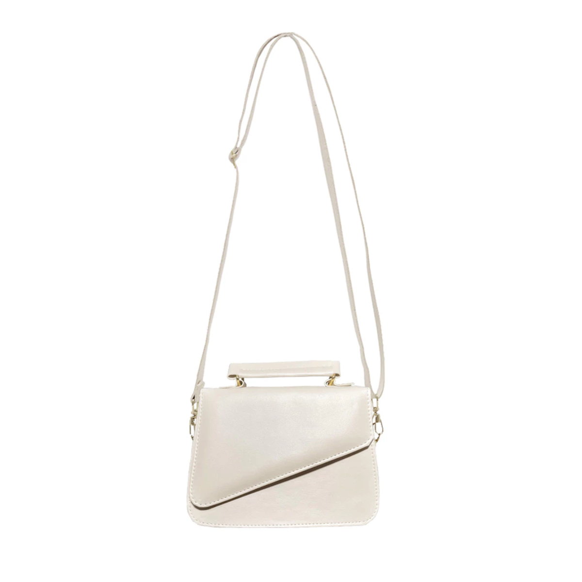 Kit Bolsa Feminina Tranversal de Couro Legítimo Elegance