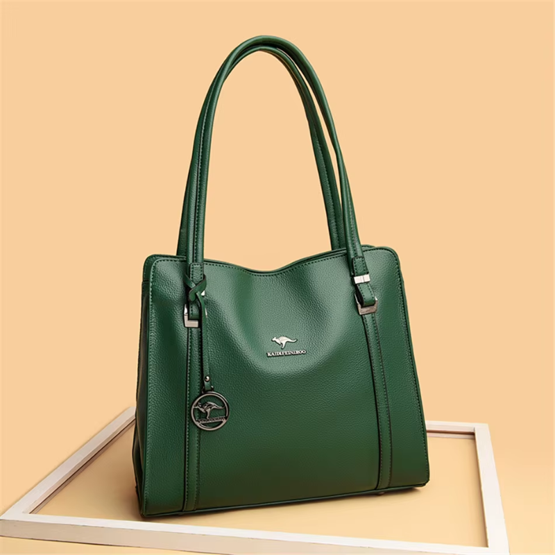 Bolsa de Ombro Feminina de Couro Legítimo