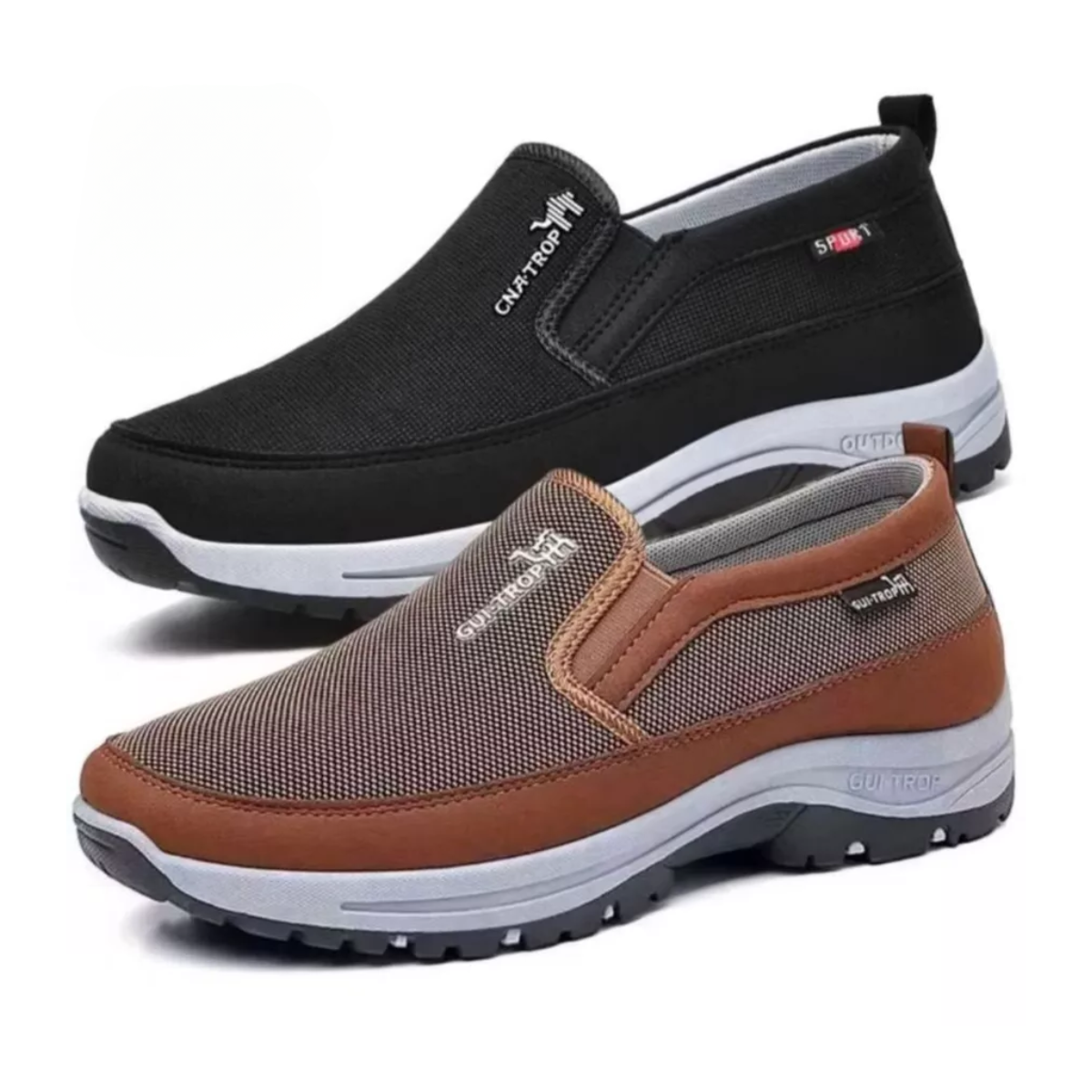 Kit 2 Tênis Ortopédico Masculino Ultra Confortável