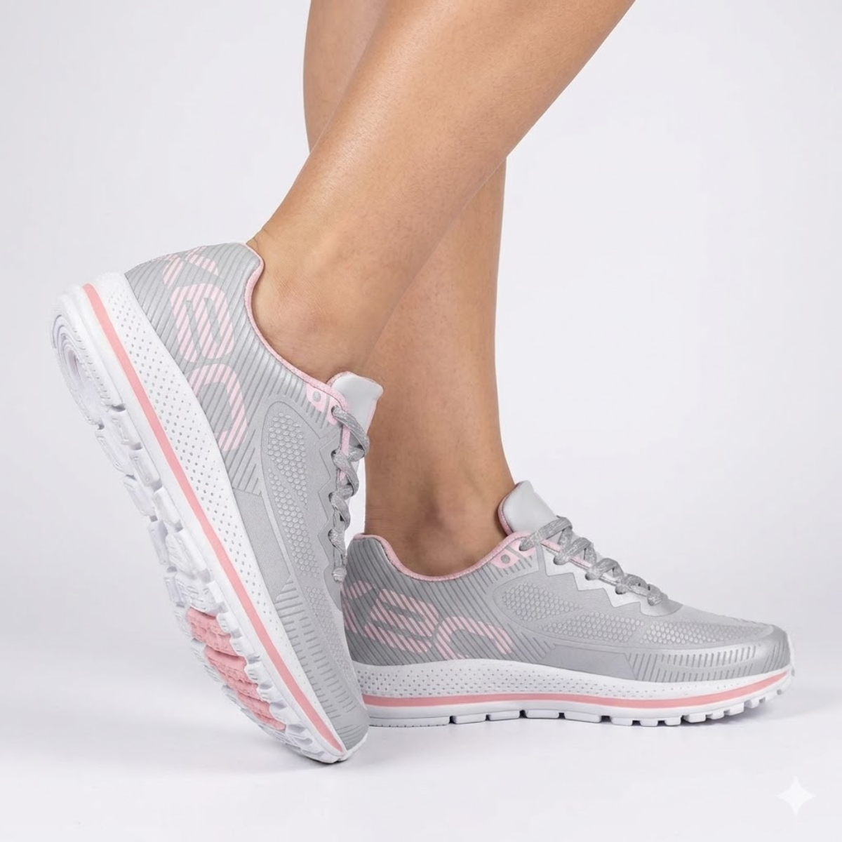 Tênis Esportivo Feminino Para Caminhada Ultra Conforto