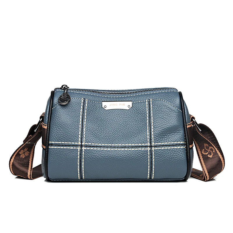 Bolsa Transversal Feminina de Couro Multitare