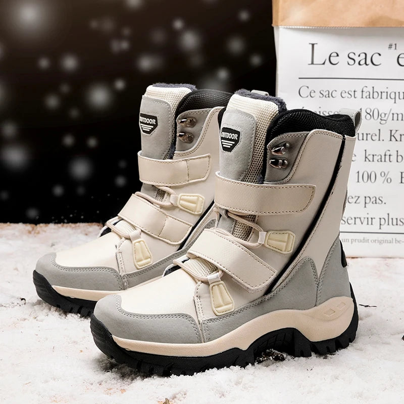 Bota Para Neve Feminina Impermeável Ultra Conforto