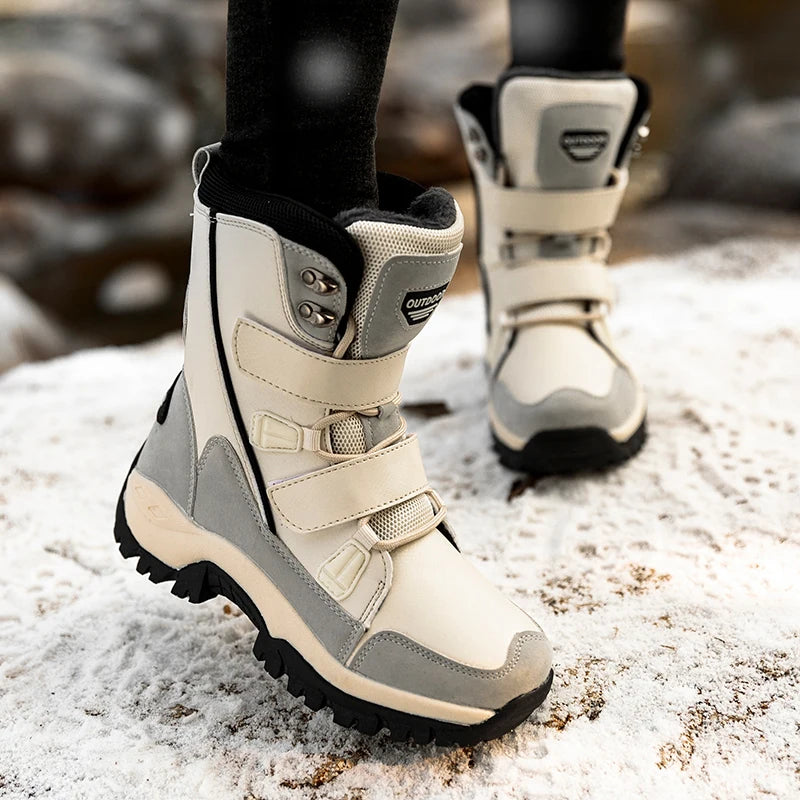 Bota Para Neve Feminina Impermeável Ultra Conforto
