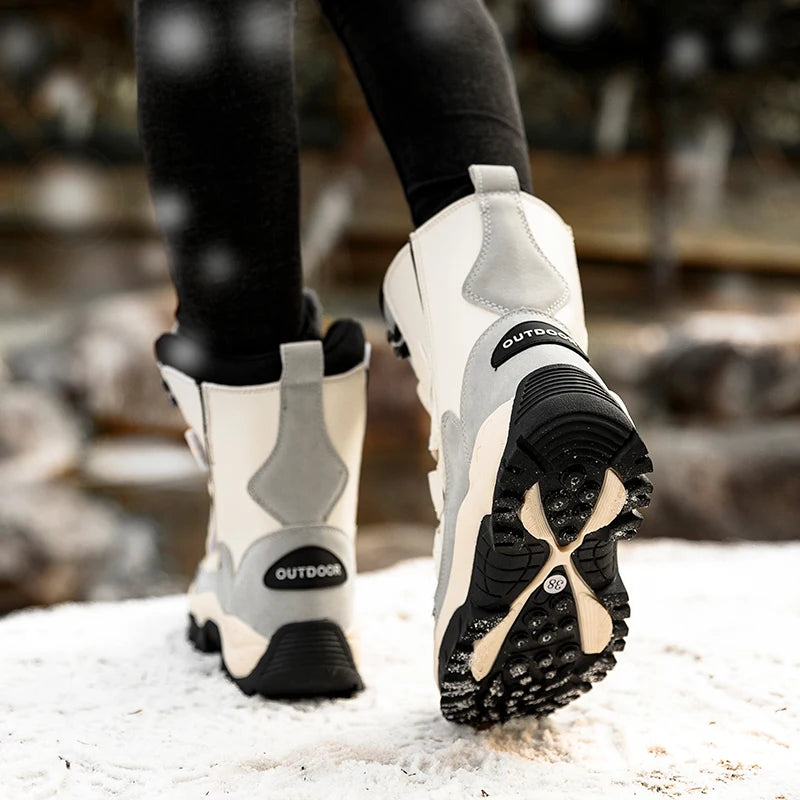 Bota Para Neve Feminina Impermeável Ultra Conforto