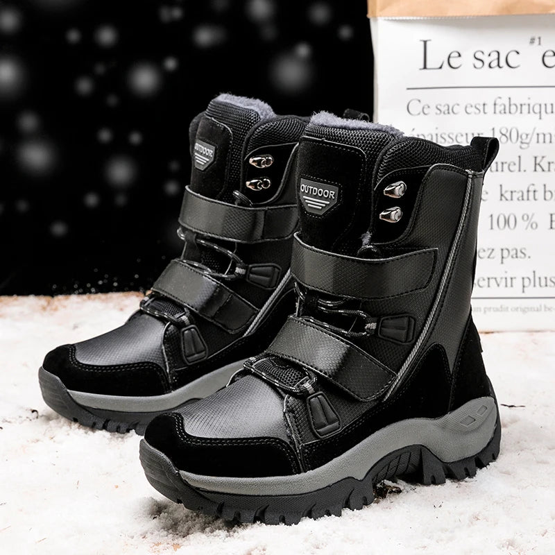 Bota Para Neve Feminina Impermeável Ultra Conforto