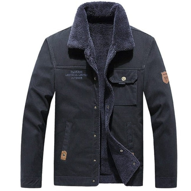 Casaco Masculino Inverno Forrado de Lã Multitare