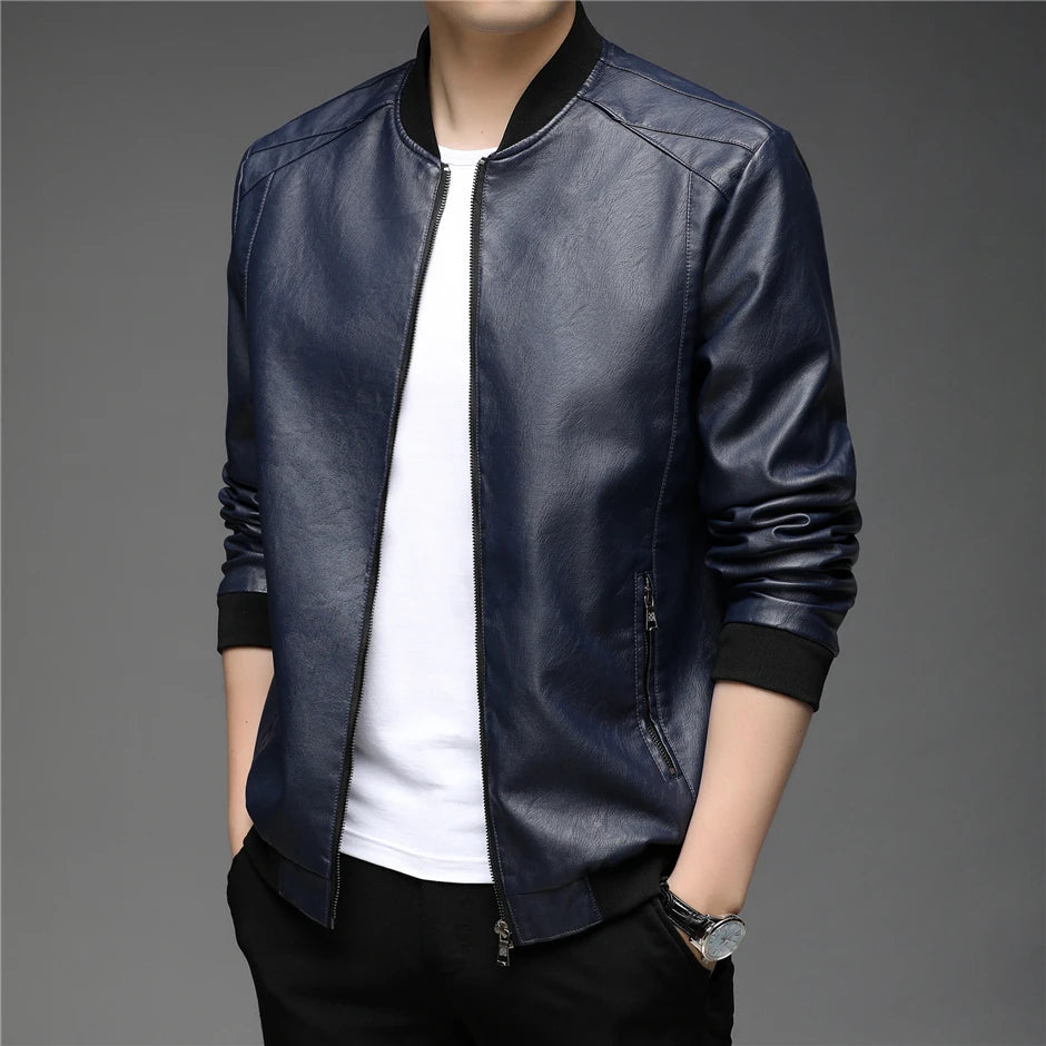 Jaqueta De Couro Masculina Multitare