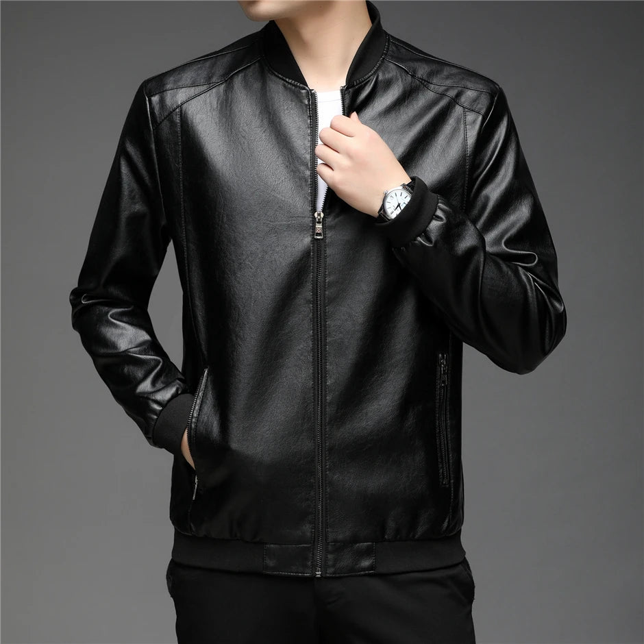 Jaqueta De Couro Masculina Multitare