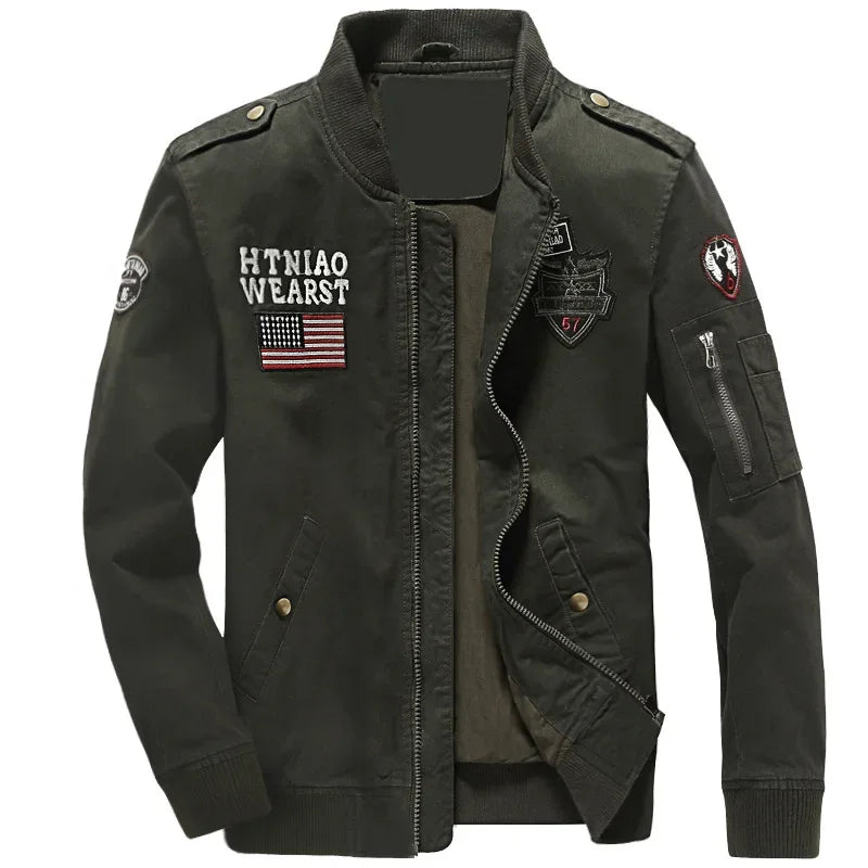 Jaqueta Militar Masculina Classic Americana - Main Image