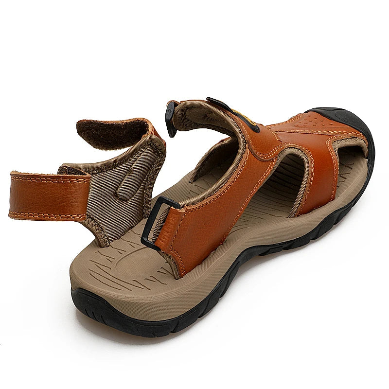 Sandália Masculina Estilosa Ortopédica