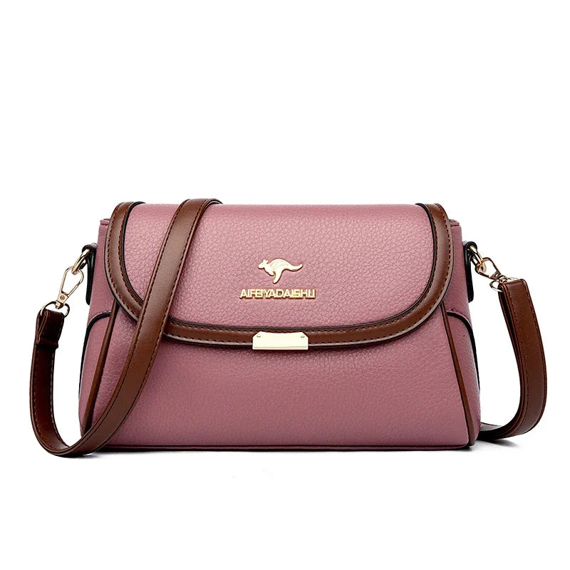 Bolsa de Couro Feminina Laura