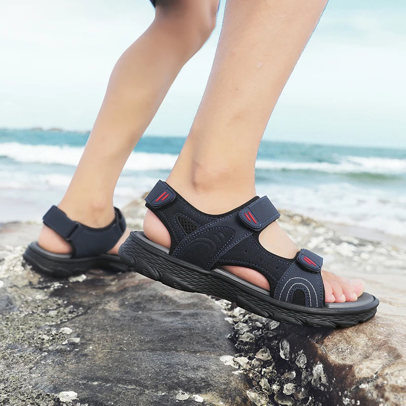 Sandália Ortopédica Masculina Confortável