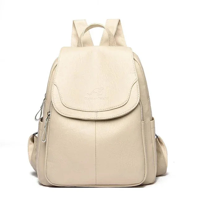 Mochila de Couro Feminina