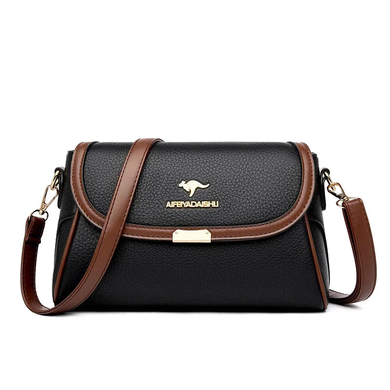 Bolsa de Couro Feminina Laura