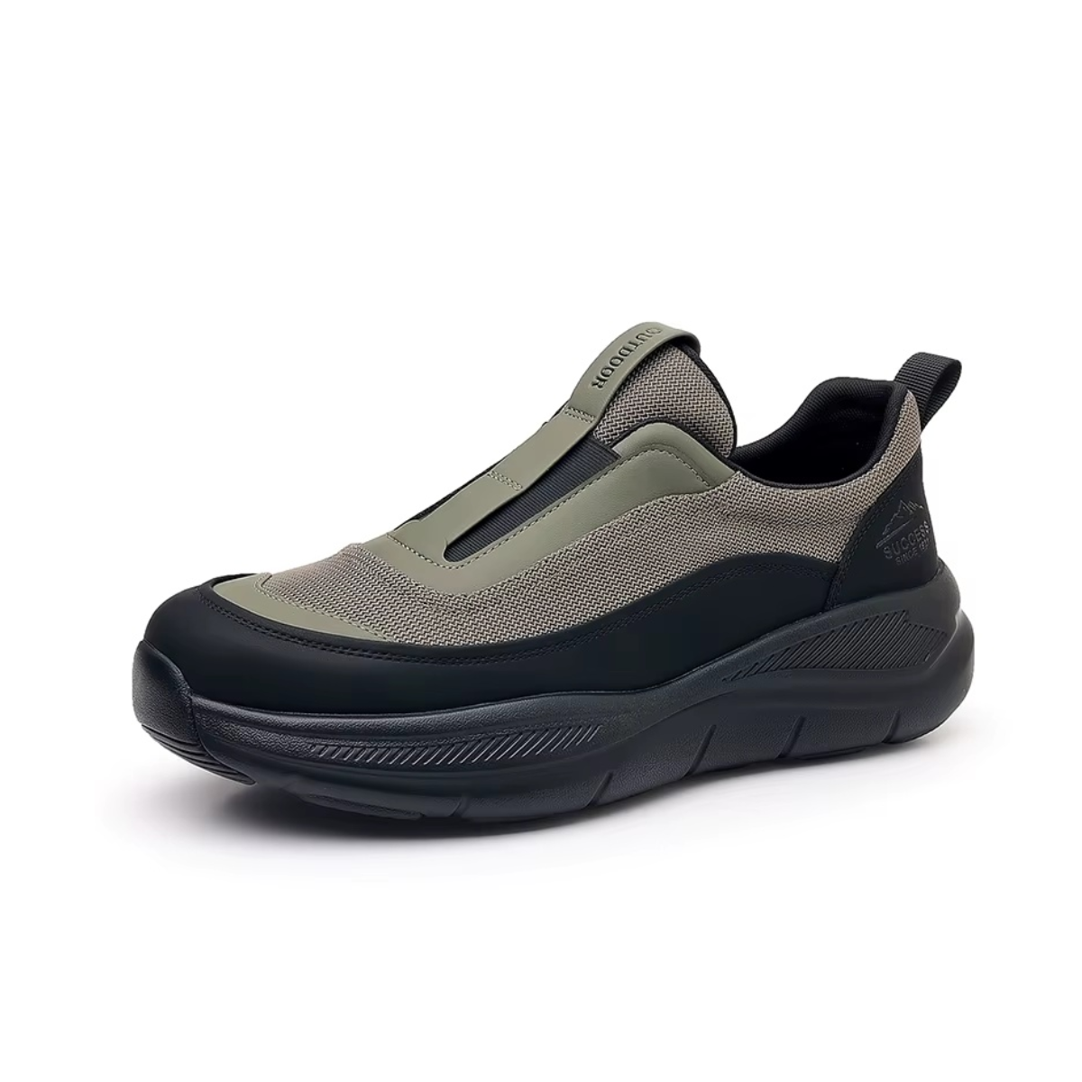 Tênis Ortopédico Masculino Slip On Para Caminhada - Explorer