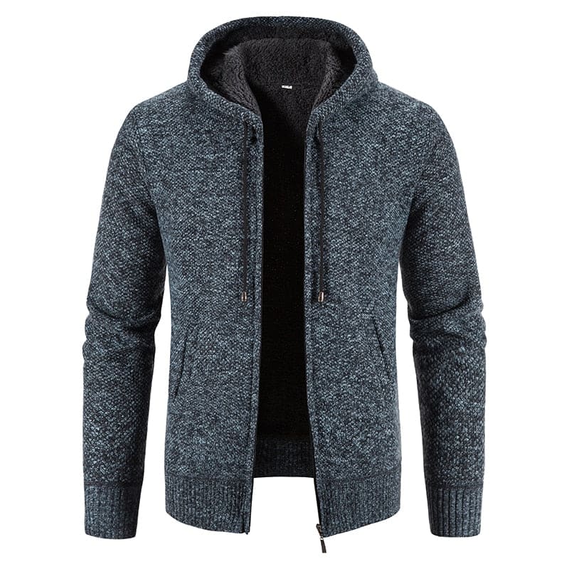 Blusa De Frio Masculina Grossa Azul / P 204