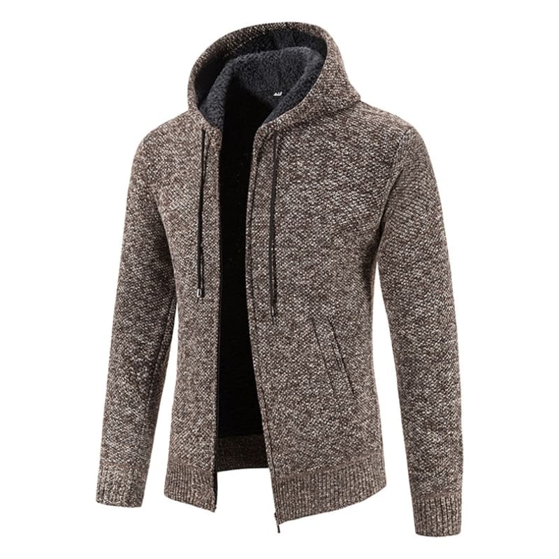 Blusa De Frio Masculina Grossa Marrom / P 204