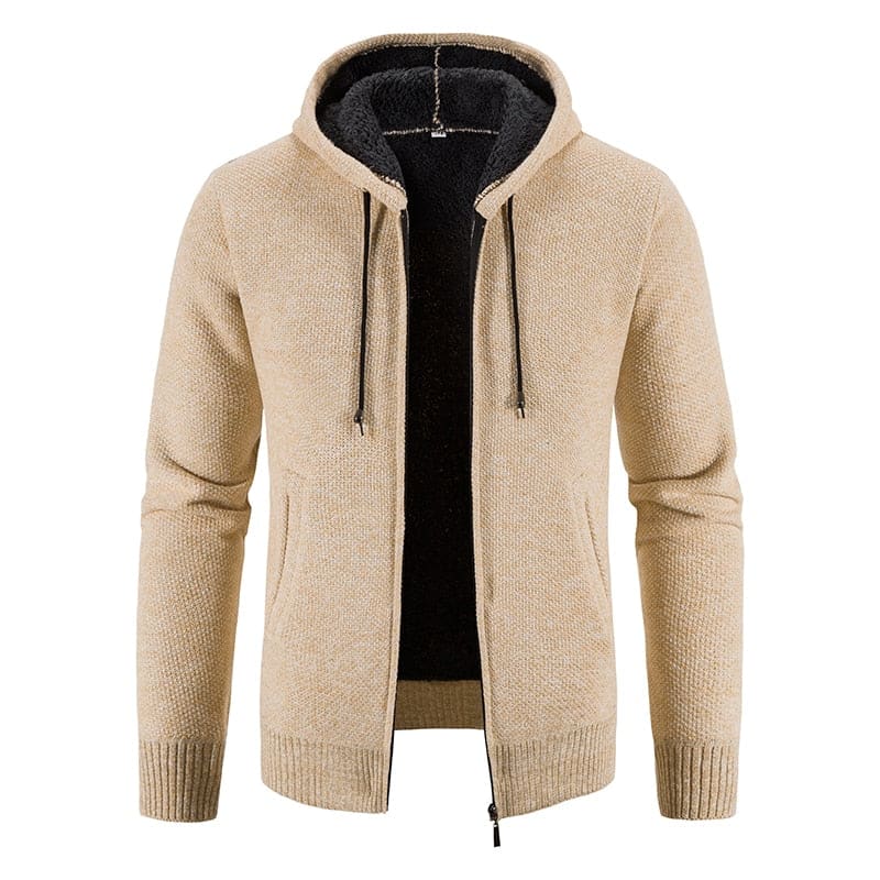 Blusa De Frio Masculina Grossa Bege / P 204