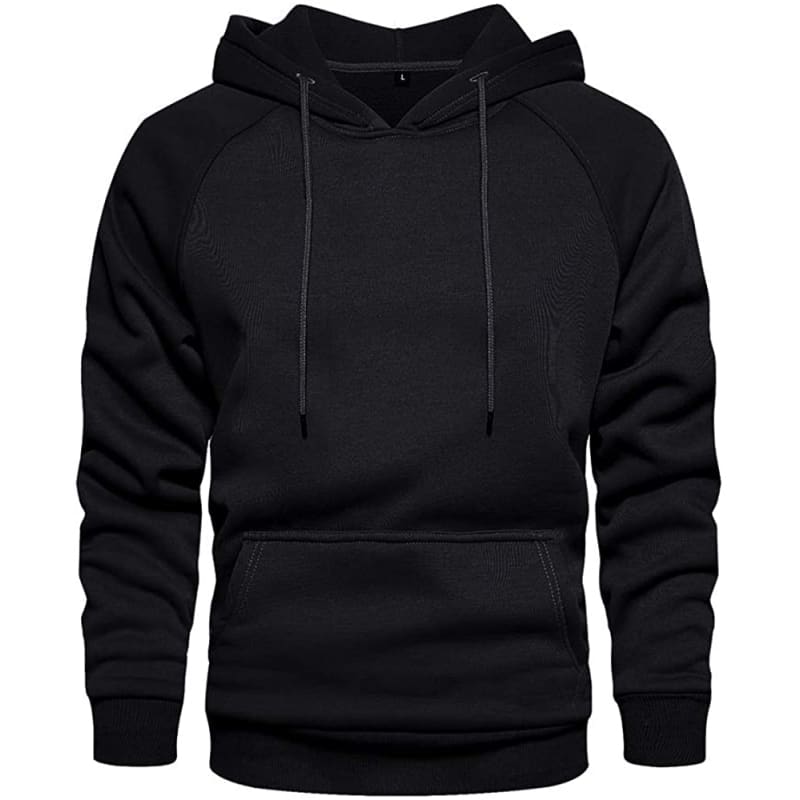 Blusa De Moletom Masculina Preto / Pp 217