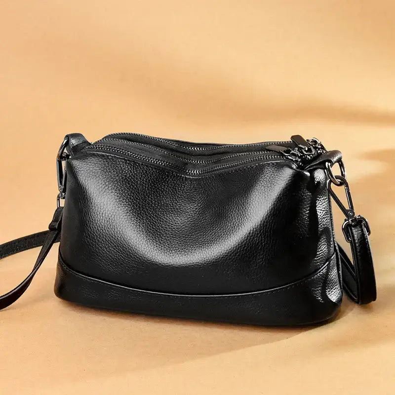 Bolsa de Couro Feminina Celine Preto 016