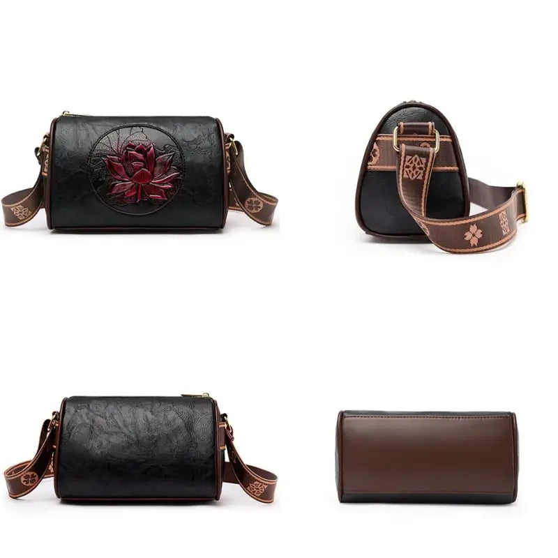 Bolsa De Couro Feminina Transversal 001