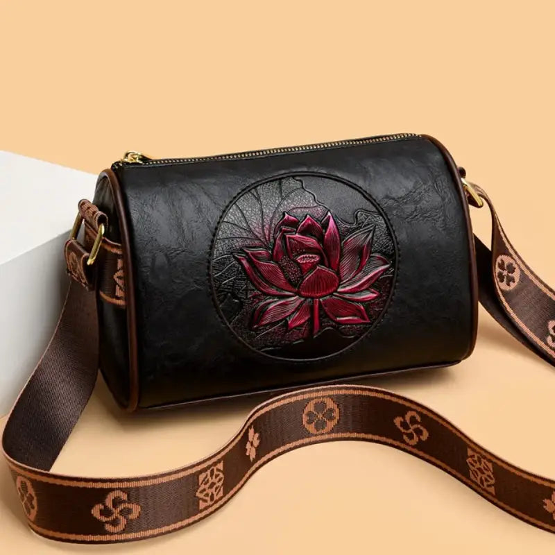 Bolsa De Couro Feminina Transversal 001