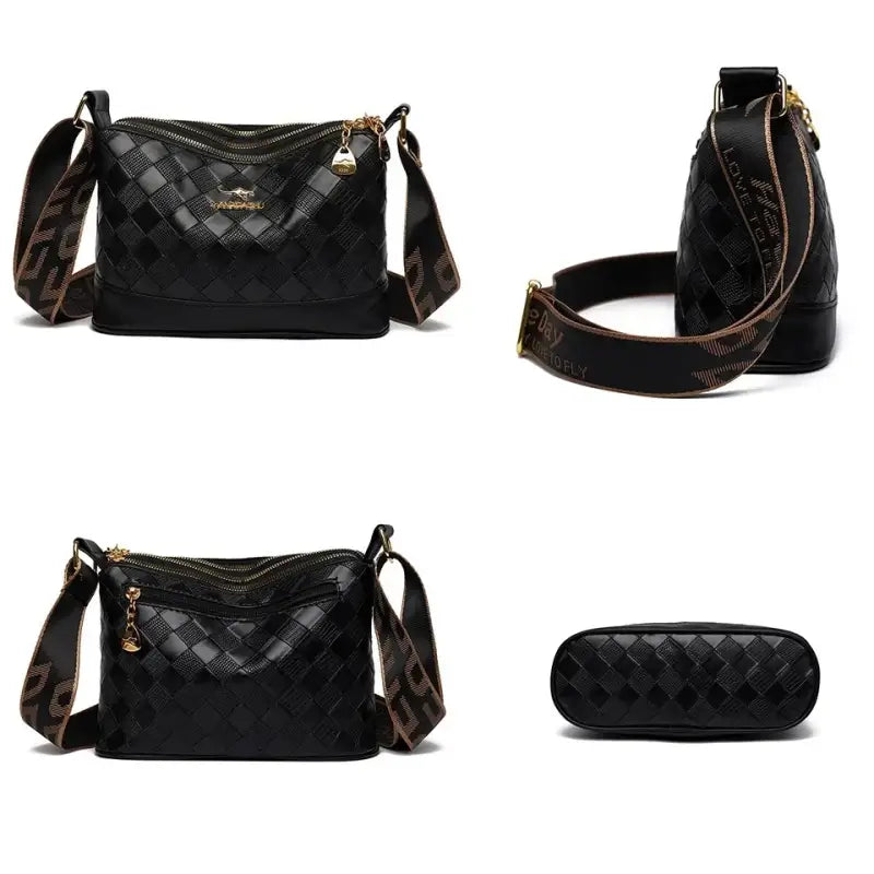 Bolsa De Couro Feminina Transversal Ana 003