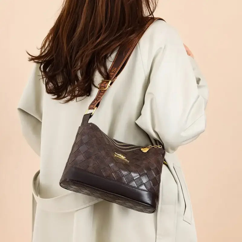 Bolsa De Couro Feminina Transversal Ana 003