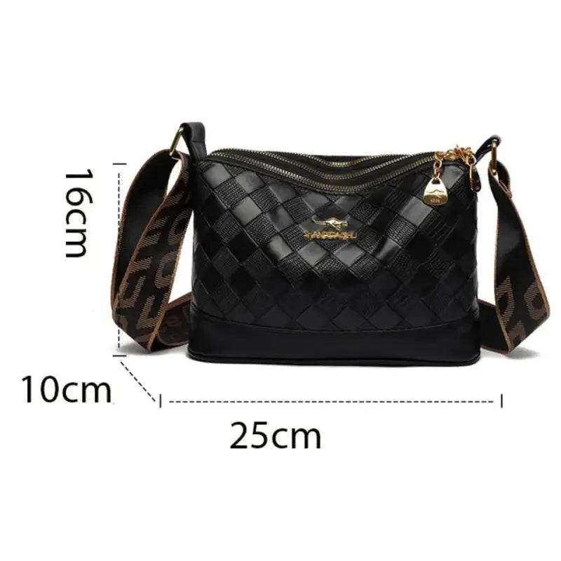 Bolsa De Couro Feminina Transversal Ana 003