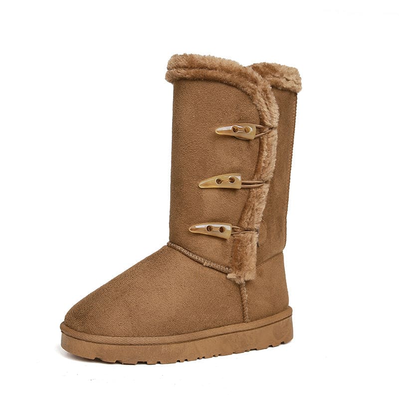 Bota Para Neve Feminina Forrada Cano Longo 524