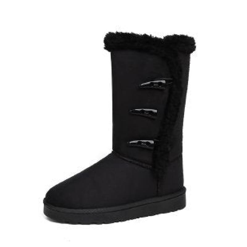 Bota Para Neve Feminina Forrada Cano Longo 524