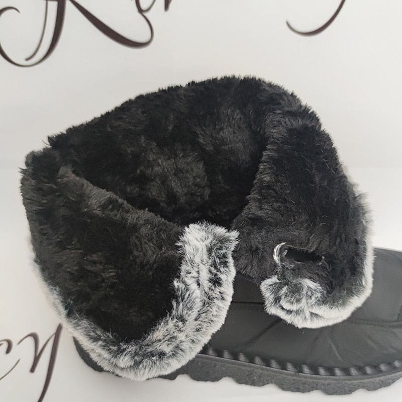 Bota Para Neve Feminina Forrada Impermeável 234