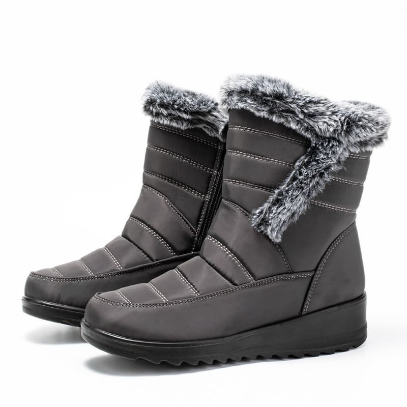 Bota Para Neve Feminina Forrada Impermeável 561
