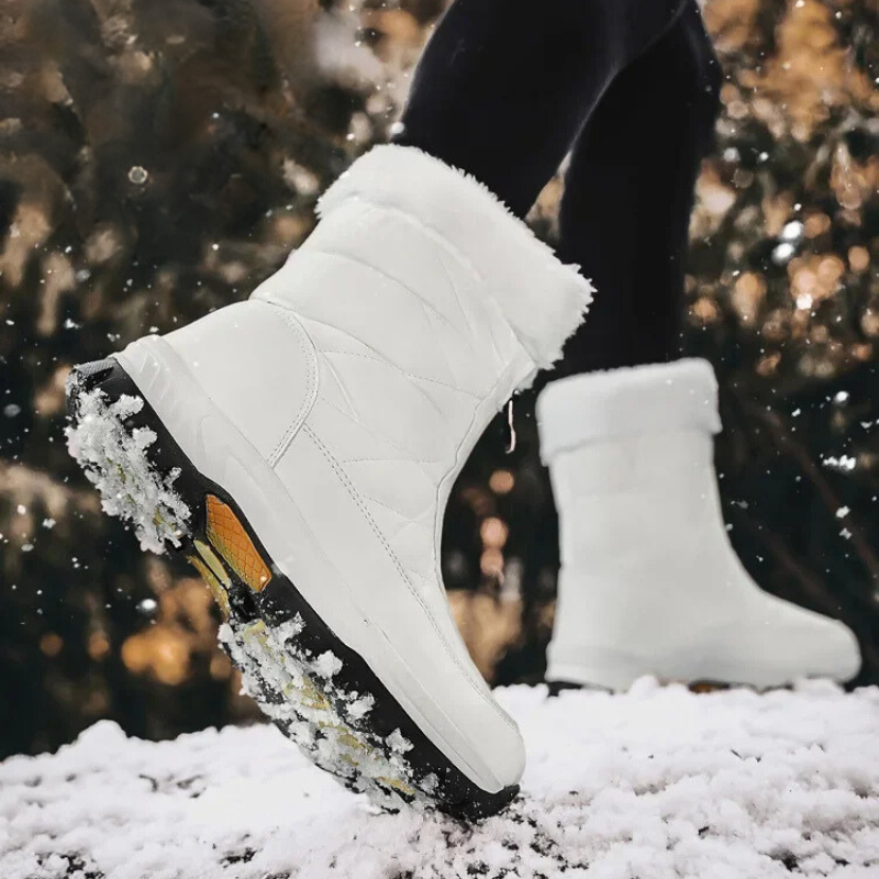 Bota Para Neve Feminina Impermeável 563