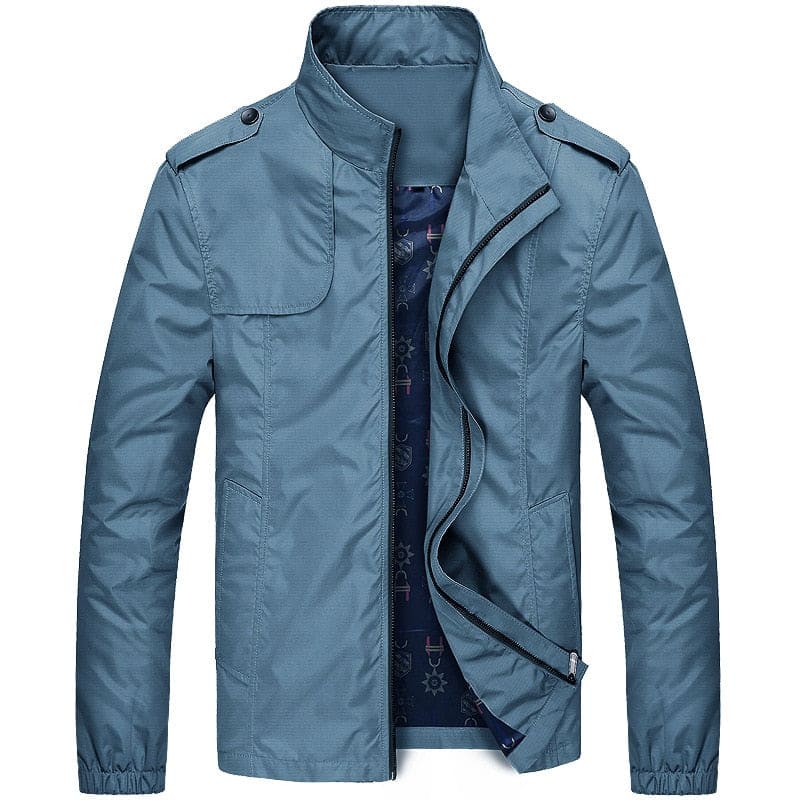Casaco Masculino Inverno Azul / P 256