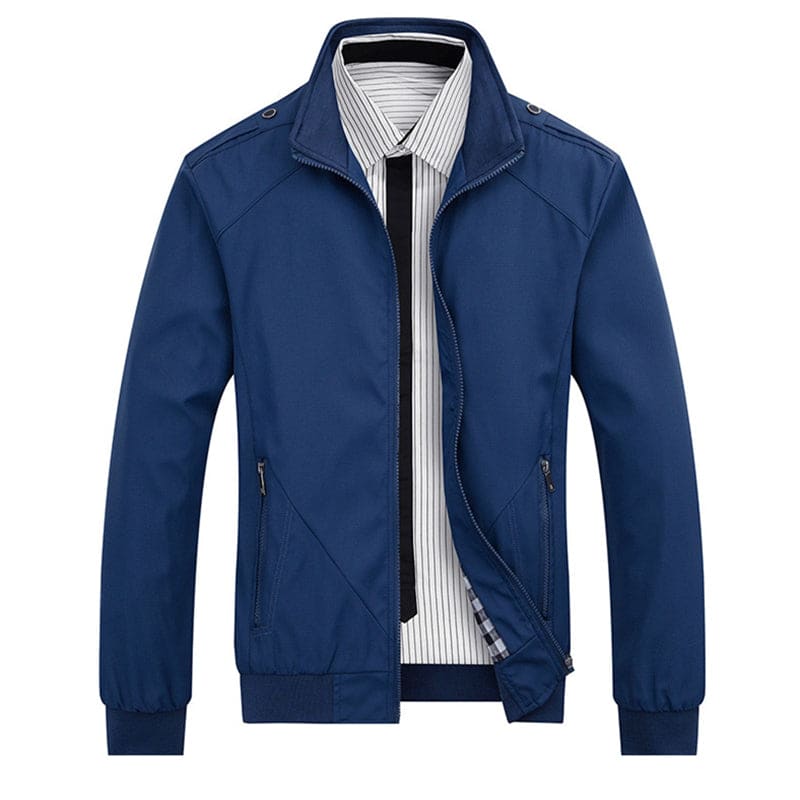 Jaqueta Bomber Masculina Paris Azul / P 037