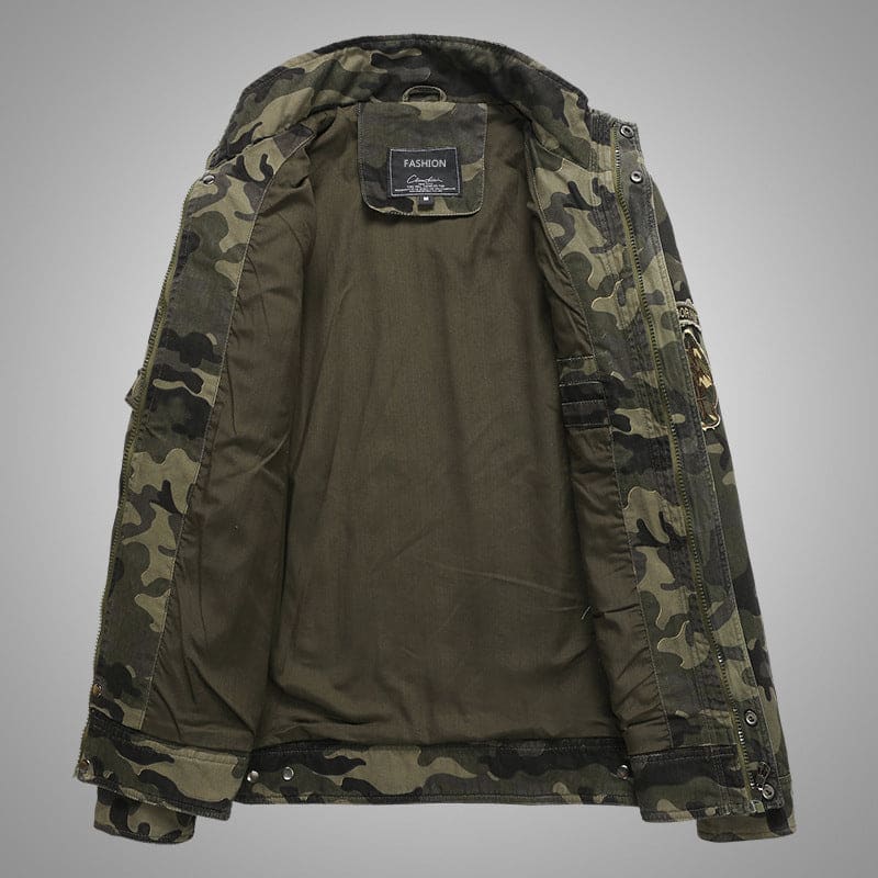 Jaqueta Militar Masculina Camuflada Army 265