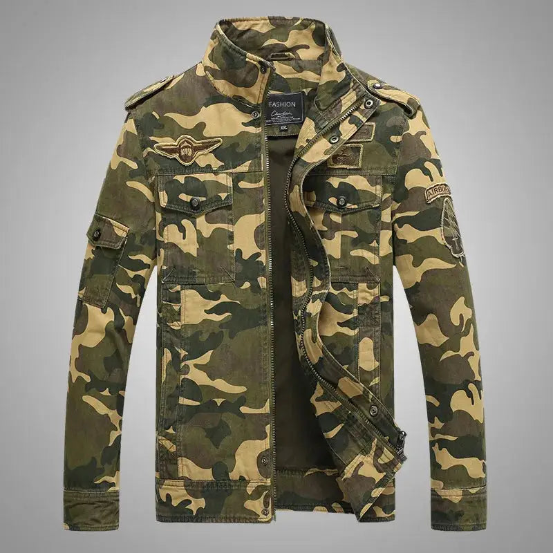 Jaqueta Militar Masculina Camuflada Army Khaki / Pp 265