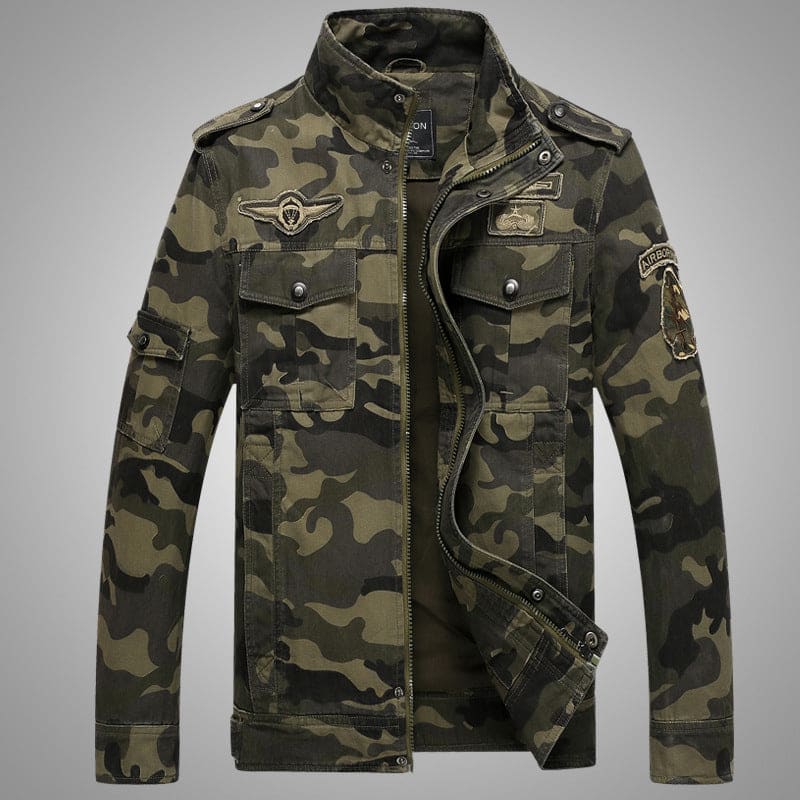 Jaqueta Militar Masculina Camuflada Army Verde / Pp 265