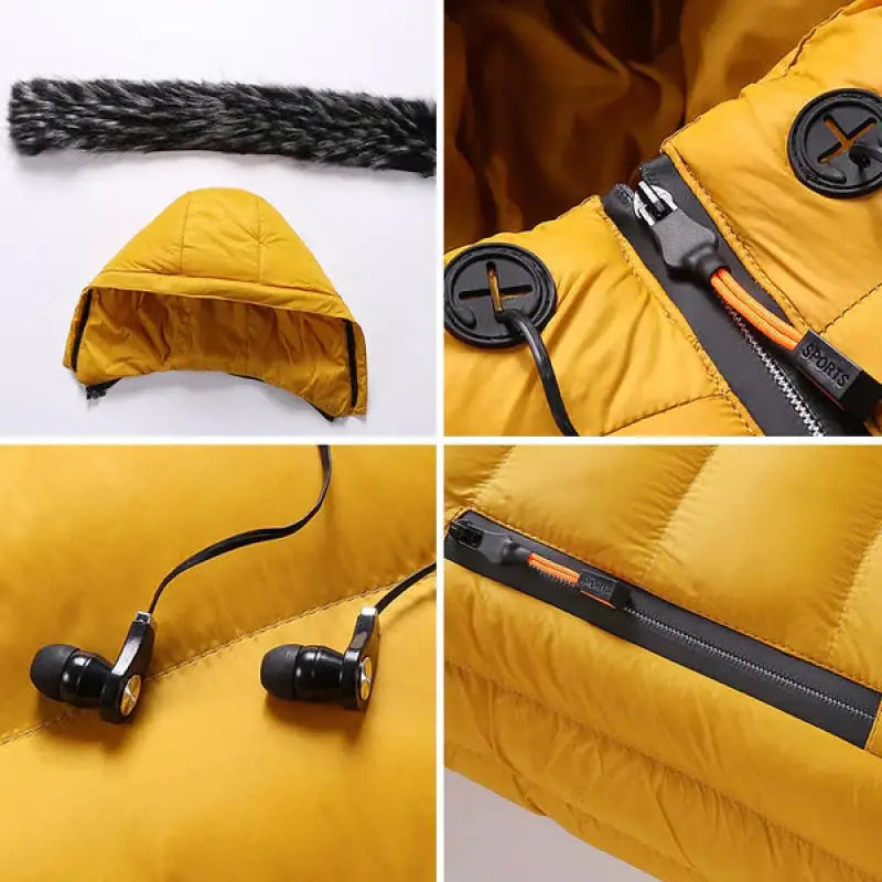 Jaqueta Puffer Masculina Estilosa 237